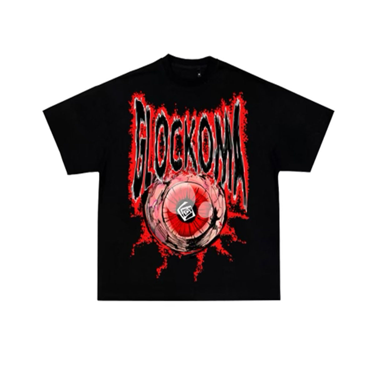 GLOCKOMA EYEBALL (BLACK/RED)