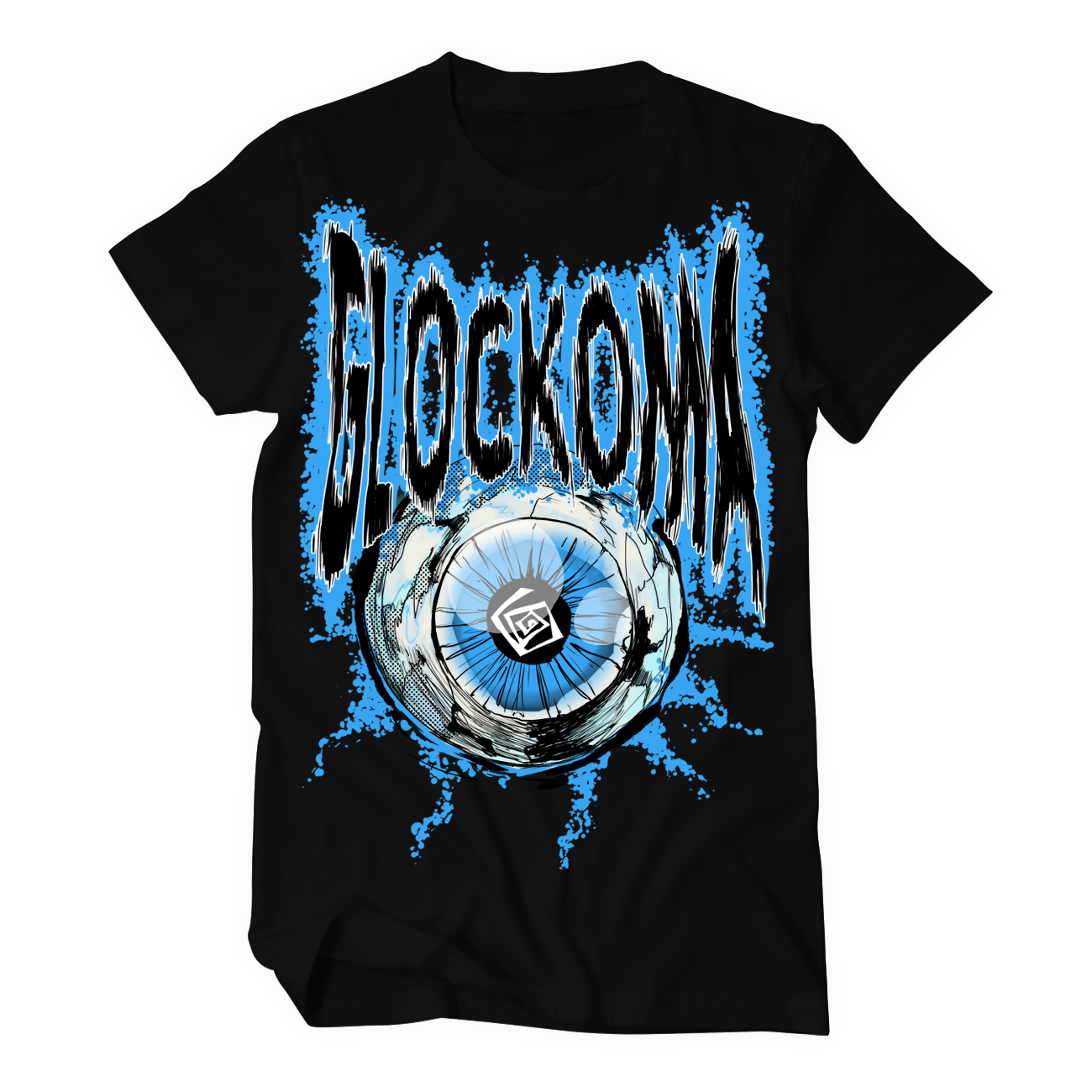 GLOCKOMA EYEBALL (BLACK/BLUE)