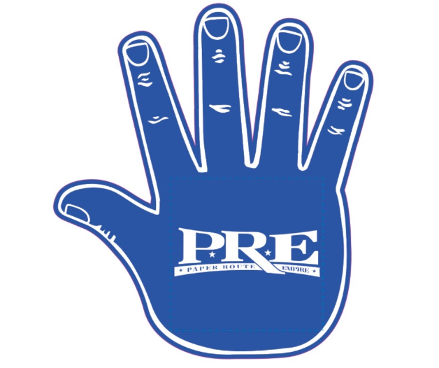 Blue PRE Foam Finger